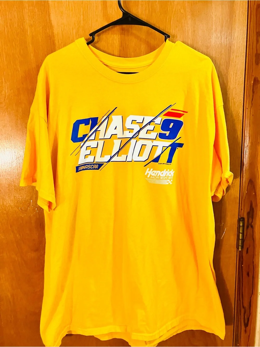Nascar Chase Elliott Men’s XXL Orange T-Shirt Hendrick Motorsports Napa 2Sided